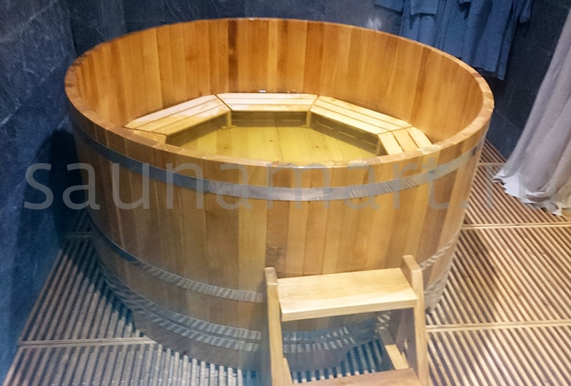 Купель круглая из дуба D=1.2 H=1.0 без покрытия CityWood Купель круглая из дуба D=1.2 H=1.0 без покрытия CityWood