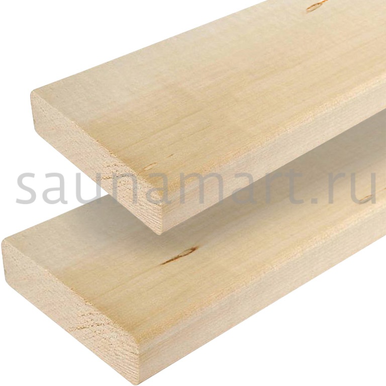 Полок Липа сорт А 25х90 L-1.5 м Полок Липа сорт А 25х90 L-1.5 м
