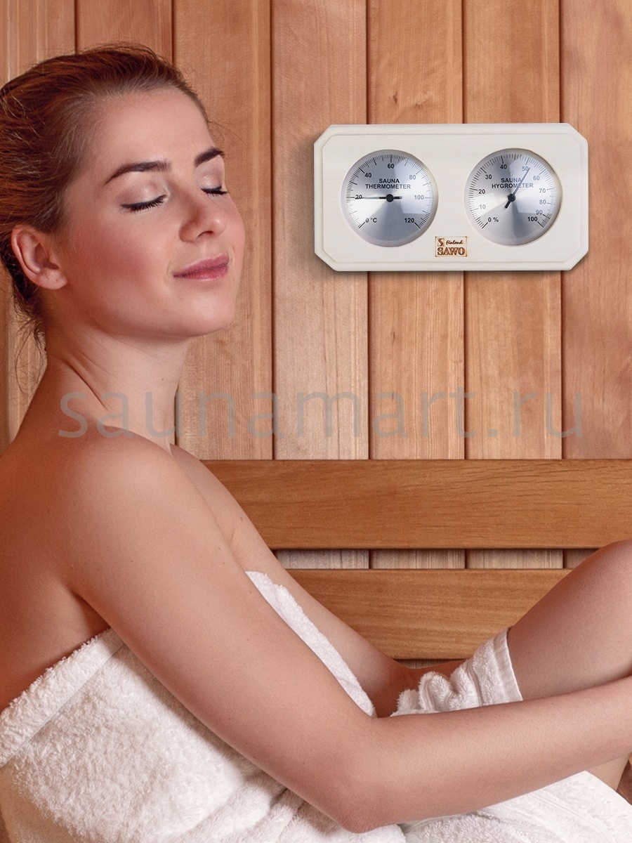 Термогигрометр Sawo 221-THА осина Термогигрометр Sawo 221-THА осина