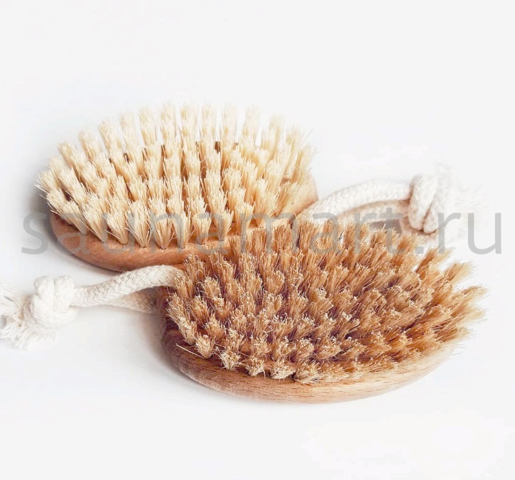 Щетка натуральная для мытья овальная Kurase  Щетка натуральная для мытья овальная Kurase