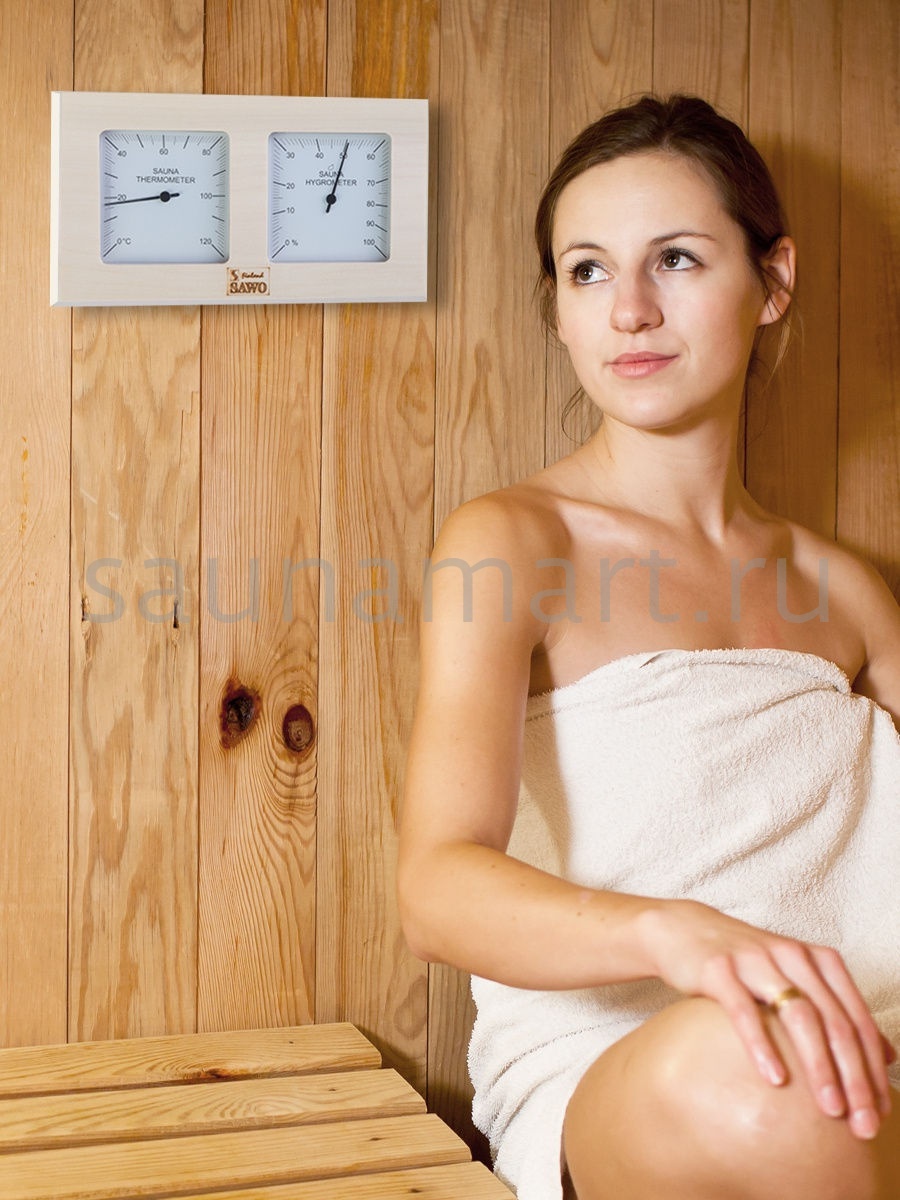 Термогигрометр Sawo 224-THA осина Термогигрометр Sawo 224-THA осина