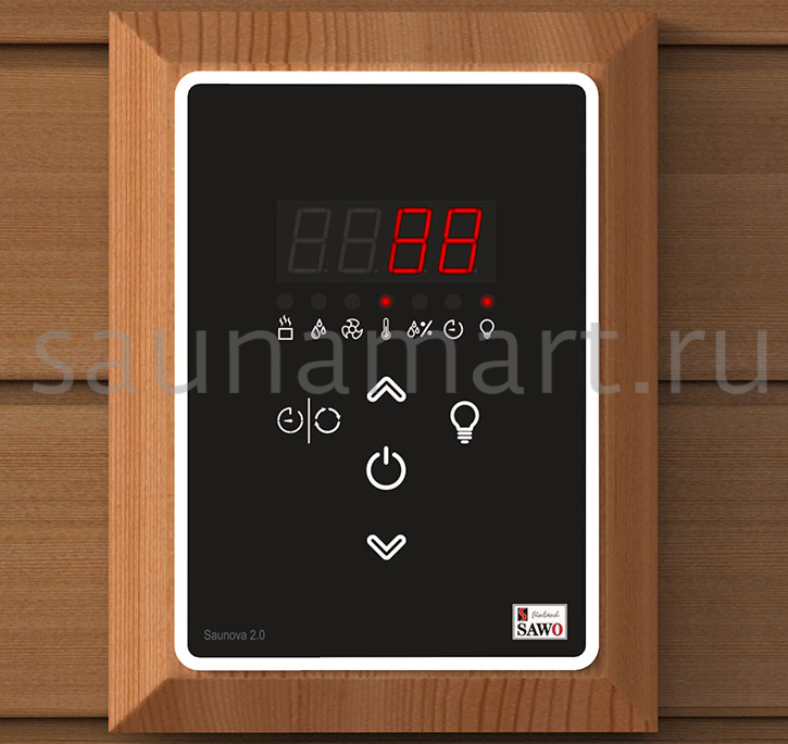Пульт управления Sawo SAUNOVA 2.0 сенсорный Пульт управления Sawo SAUNOVA 2.0 сенсорный