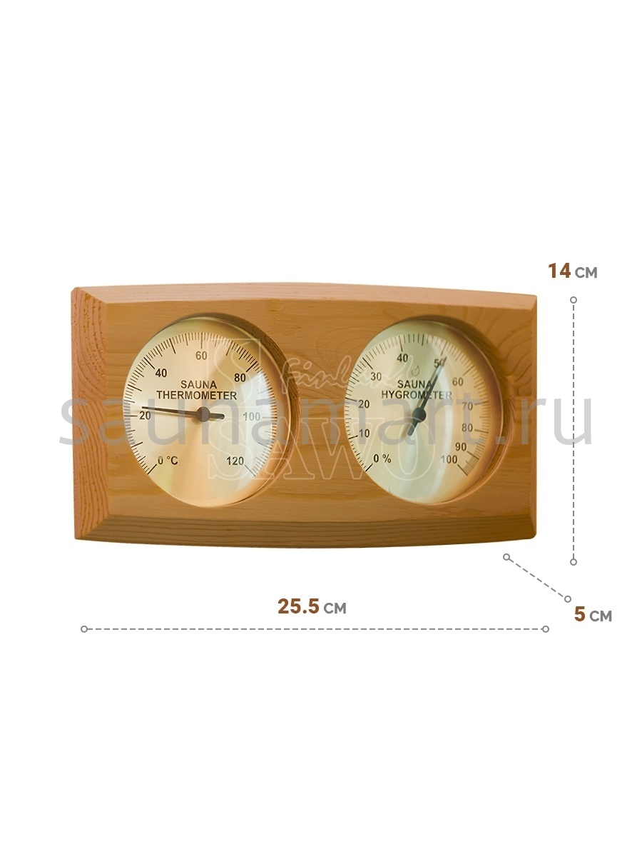 Термогигрометр Sawo 271-THBD кедр Термогигрометр Sawo 271-THBD кедр