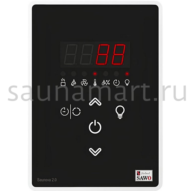 Пульт управления Sawo SAUNOVA 2.0 сенсорный Пульт управления Sawo SAUNOVA 2.0 сенсорный