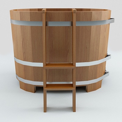 Купель овальная из лиственницы 1.0 х0.7 х1.0 без покрытия CityWood Купель овальная из лиственницы 1.0 х0.7 х1.0 без покрытия CityWood