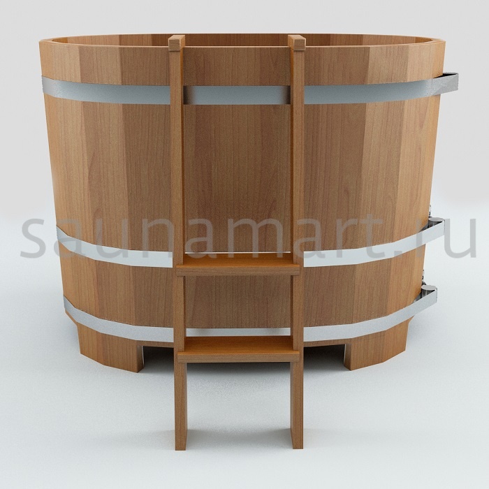 Купель овальная из лиственницы 1.0 х0.7 х1.0 без покрытия CityWood Купель овальная из лиственницы 1.0 х0.7 х1.0 без покрытия CityWood