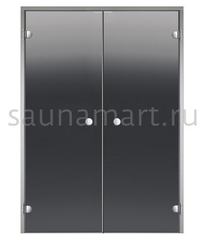 Дверь для турецкой бани Harvia двойная 13/21 (коробка алюминий бронза) Дверь для турецкой бани Harvia двойная 13/21 (коробка алюминий бронза)