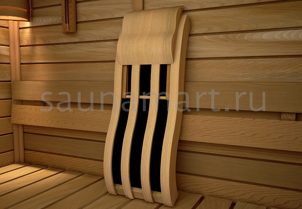 SAWO Подспинник с инфракрасным излучателем осина 505-IR-A SAWO Подспинник с инфракрасным излучателем осина 505-IR-A