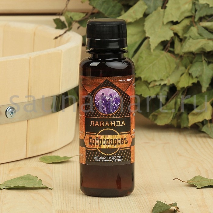 Ароматическая смесь натуральная Лаванда 100 мл. для бани и сауны Ароматическая смесь натуральная Лаванда 100 мл. для бани и сауны