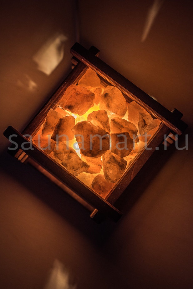 Соляная лампа Колодец золота Соляная лампа Колодец золота